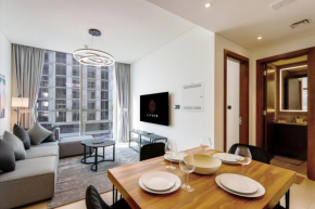 Livbnb Suites - Cozy 1BR + 1 in Sobha Hartland